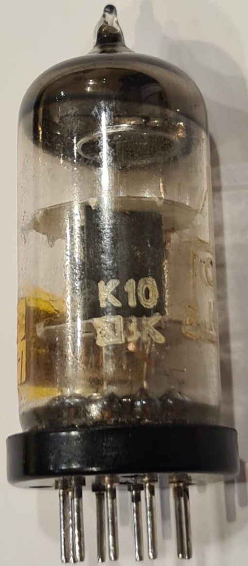 MULLARD CV4033 - Very rare 1958  -  Mil wrinkle glass,  Halo GT. - Whyteleafe "A" Production Prem. Grade Long Life ECC81:CV4024:12AT7  Factory Tested (Plug&Play Ready to Use)