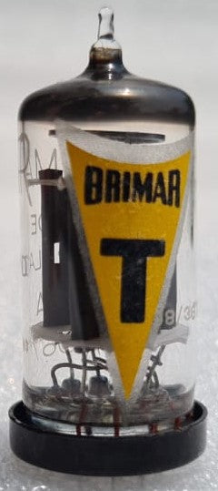 BRIMAR F6067T - Very rare 1950'S MINT NOS NIB. Large Halo Getter