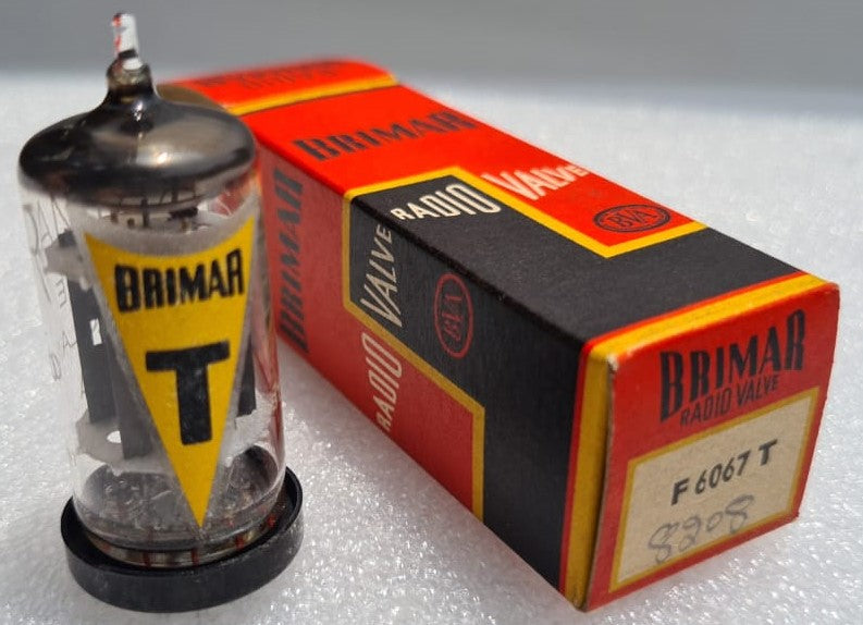 BRIMAR F6067T - Very rare 1950'S MINT NOS NIB. Large Halo Getter